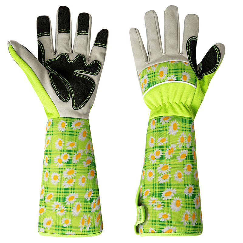 Garden Gloves Thorn Proof - Guanti da Giardinaggio per Donne, Manica