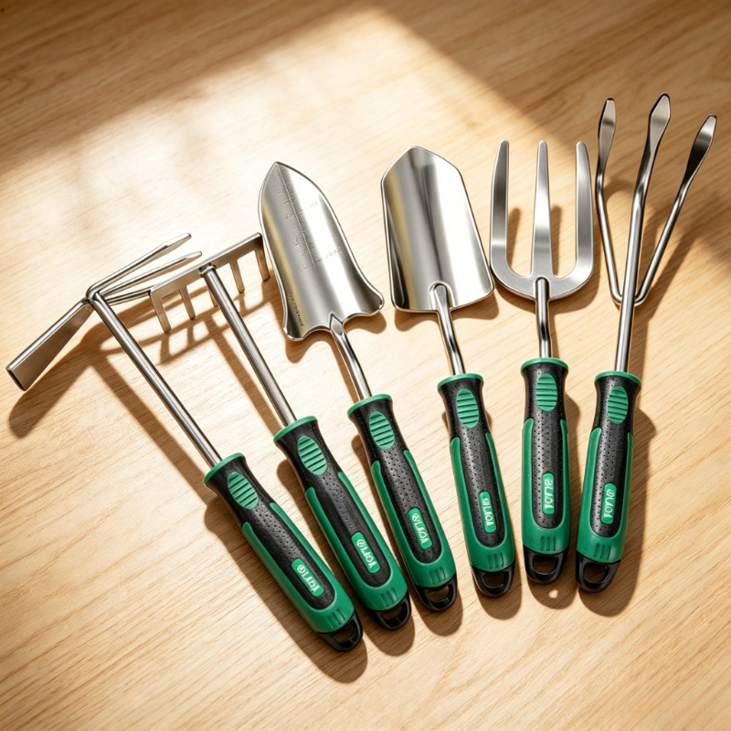 Spade Digging Fork - Set di 5 Paletti da Giardino