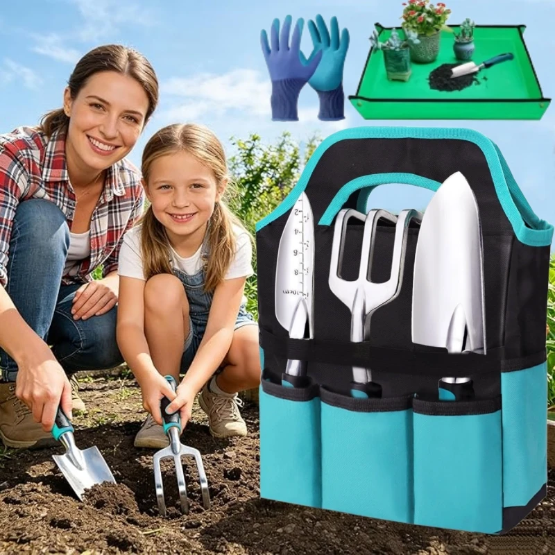 Spade Digging Fork - Set di 7 Attrezzi da Giardinaggio
