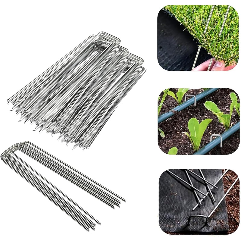 Gardening Tools Used - 10 Pezzi Chiodi a U per