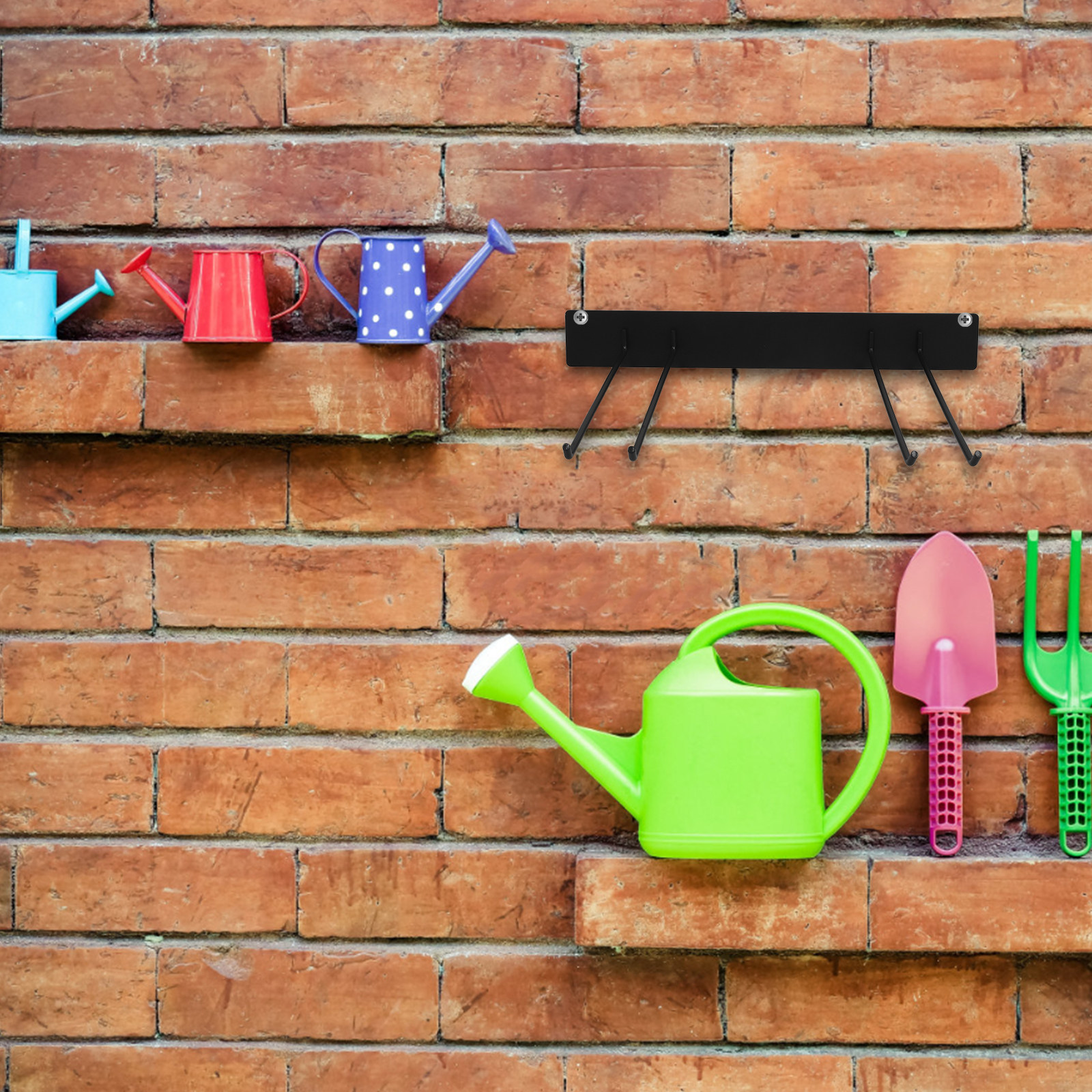 Gardening Tools Heavy Duty - Organizzatore da Parete Salvaspazio per Attrezzi