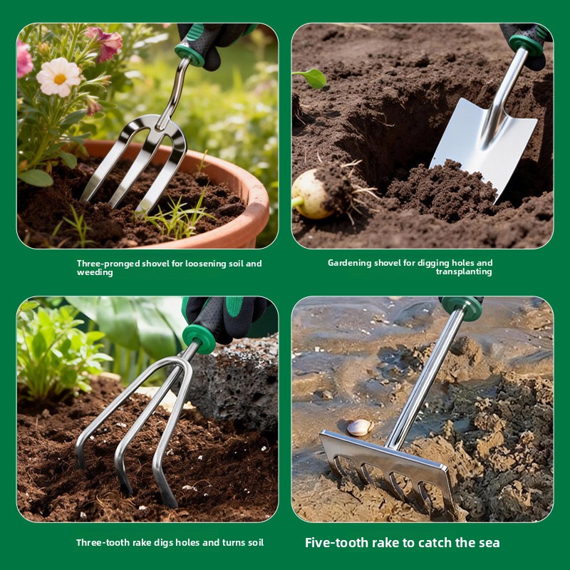 Set di 5 Paletti da Giardino i - Spade Digging Fork recensione e prezzo