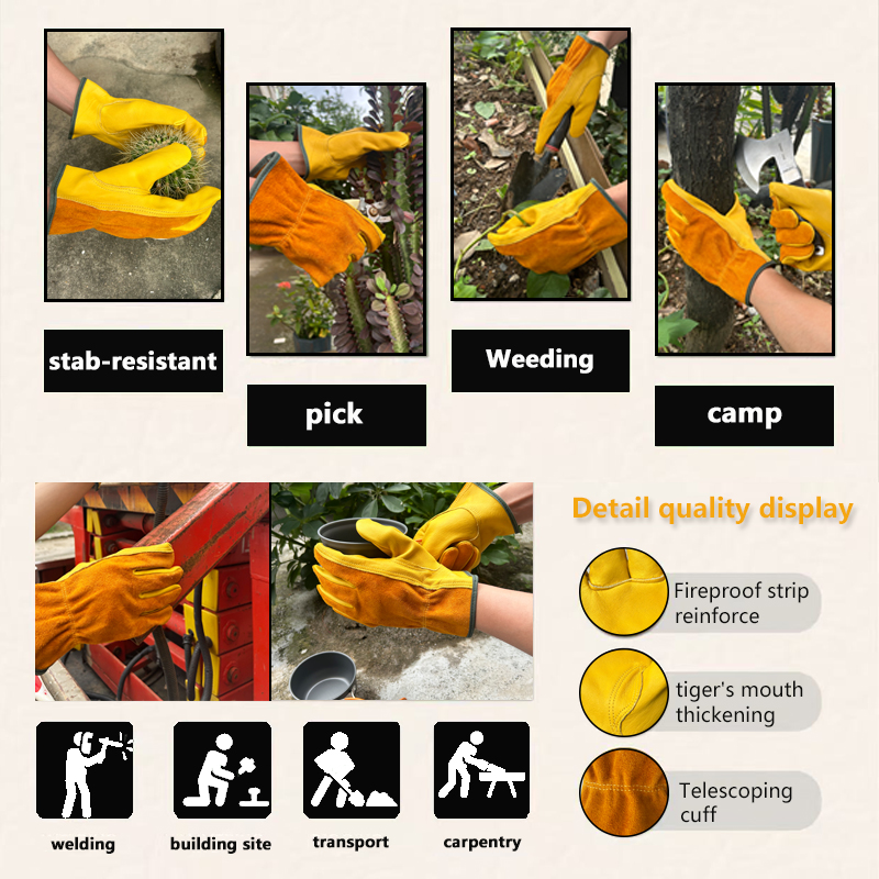 Guanti da campeggio, guanti te - Garden Gloves Thorn Proof recensione e prezzo