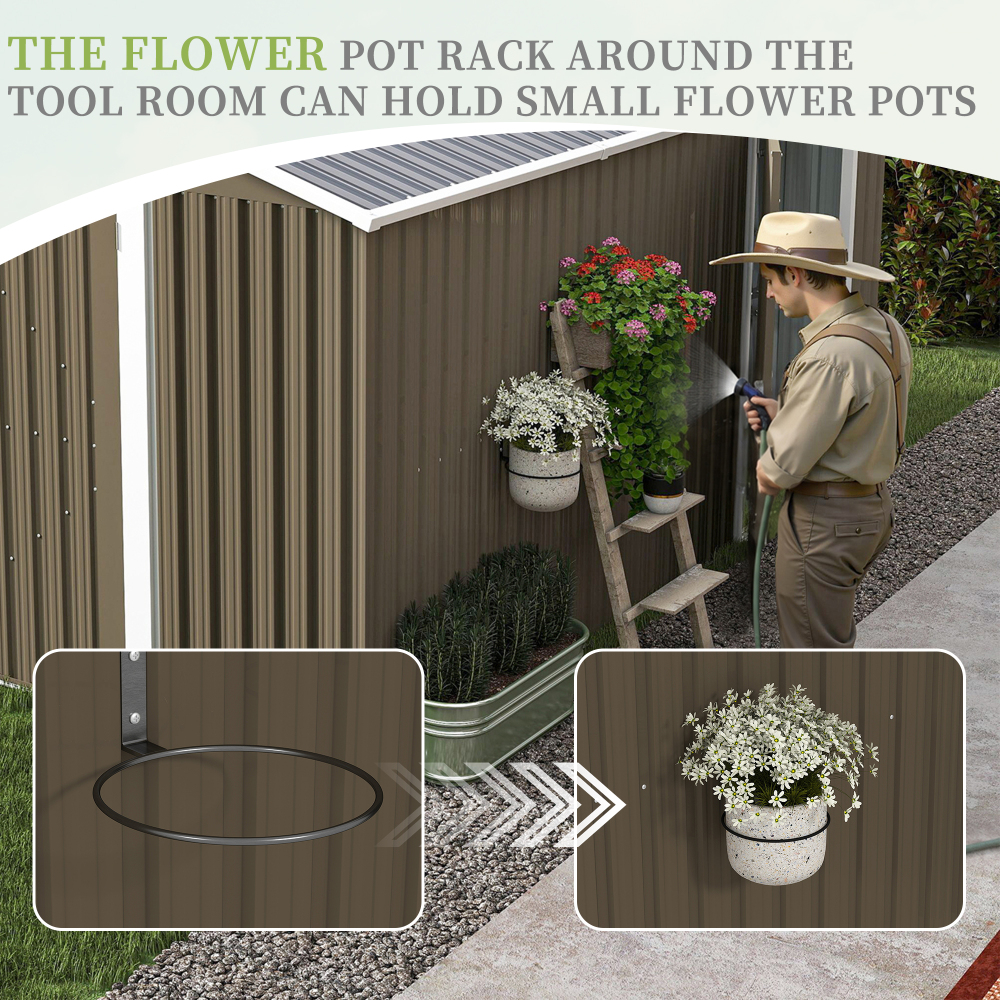 Casetta da Giardino in Metallo - Gardening Tools Heavy Duty recensione e prezzo