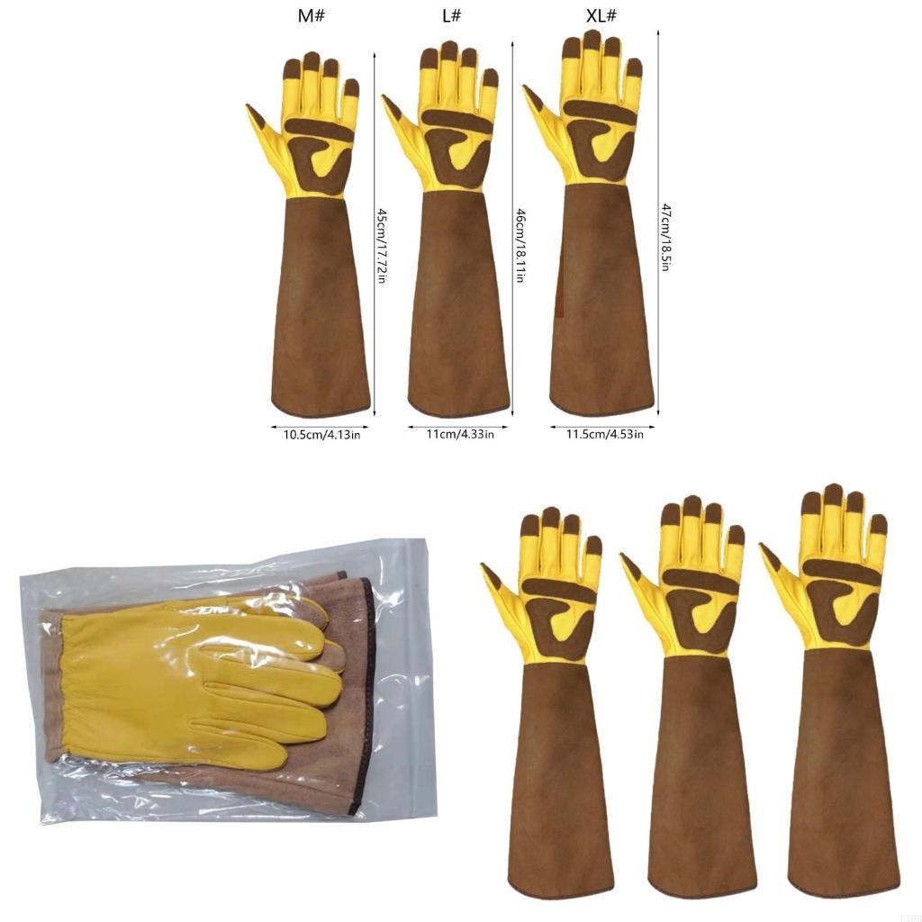 F19B Guanti da potatura in pel - Garden Gloves Thorn Proof recensione e prezzo