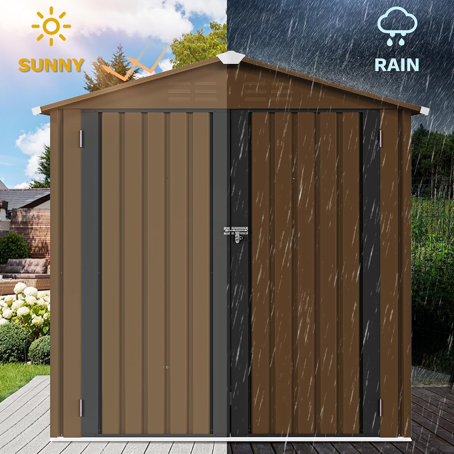 Casetta da Giardino in Metallo - Gardening Tools Heavy Duty recensione e prezzo
