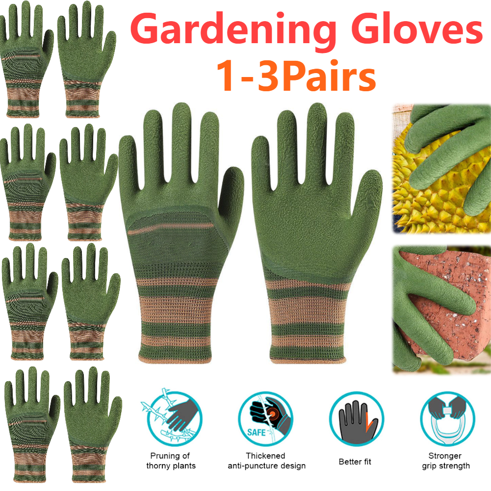 3-1 paia di guanti di sicurezz - Garden Gloves Thorn Proof recensione e prezzo