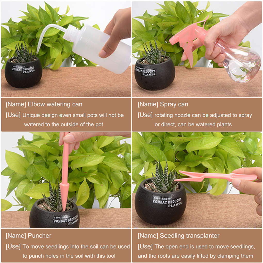Set di attrezzi per piante gra - Gardening Tools Pink recensione e prezzo