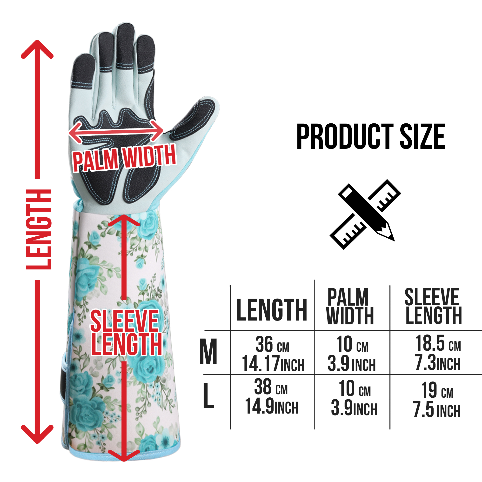 1 paio di guanti lunghi da gia - Garden Gloves Thorn Proof recensione e prezzo
