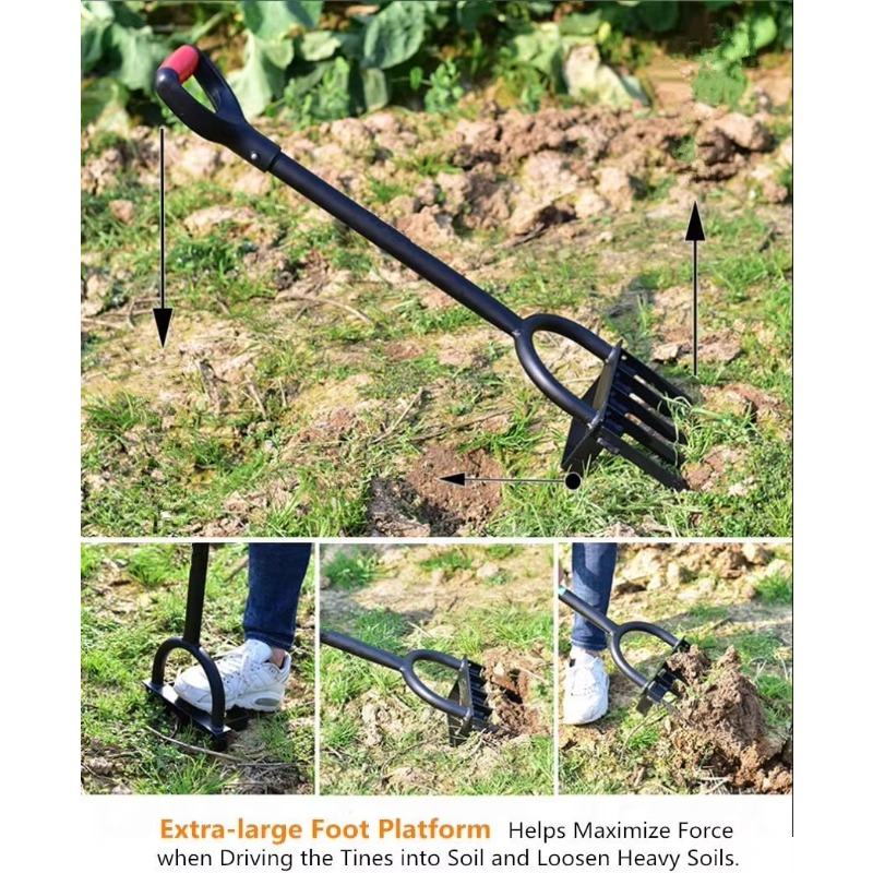 Forca da Giardino a 5 Denti Ri - Spade Digging Fork recensione e prezzo