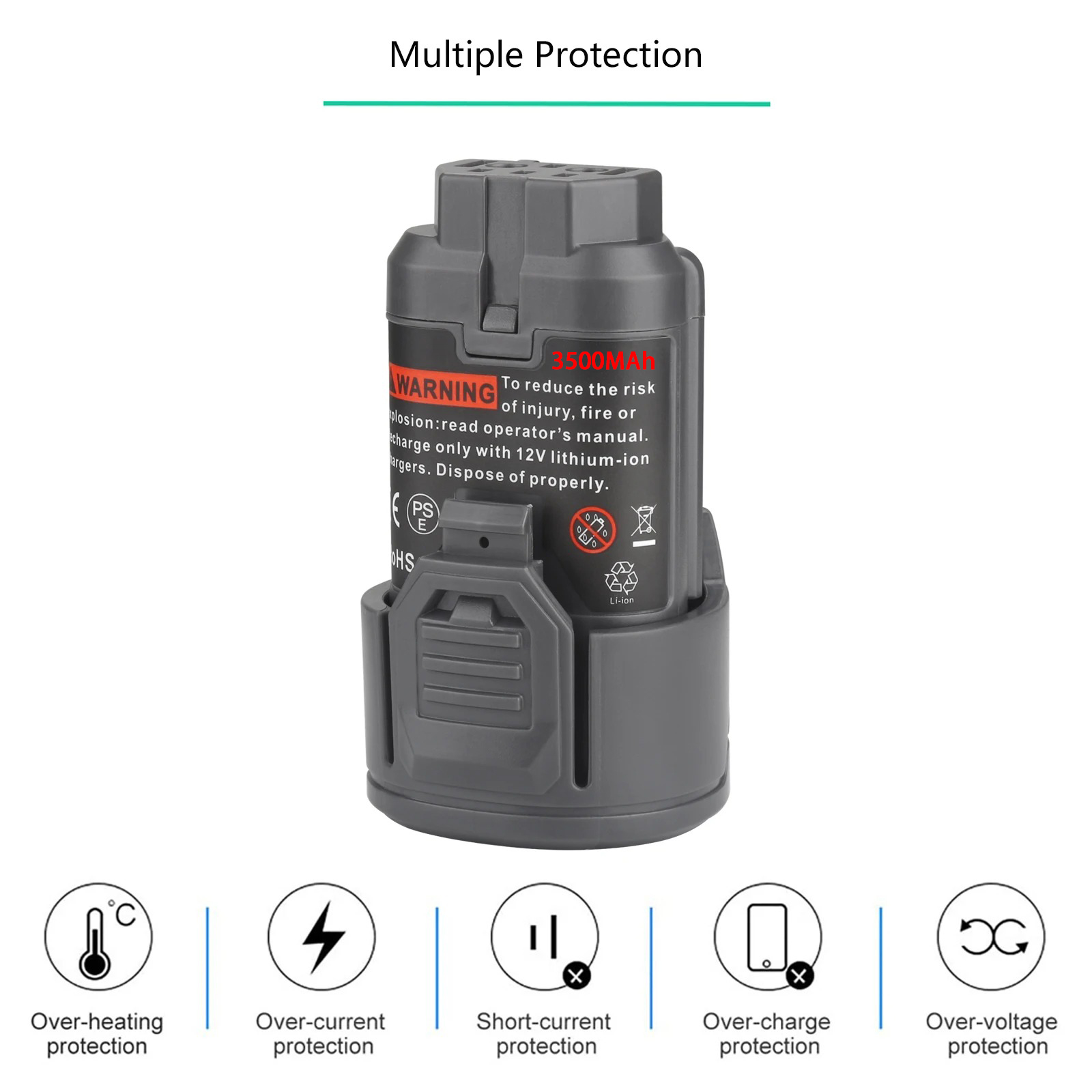 Batteria AEG 12V 3.5Ah agli io - Gardening Tools Used recensione e prezzo