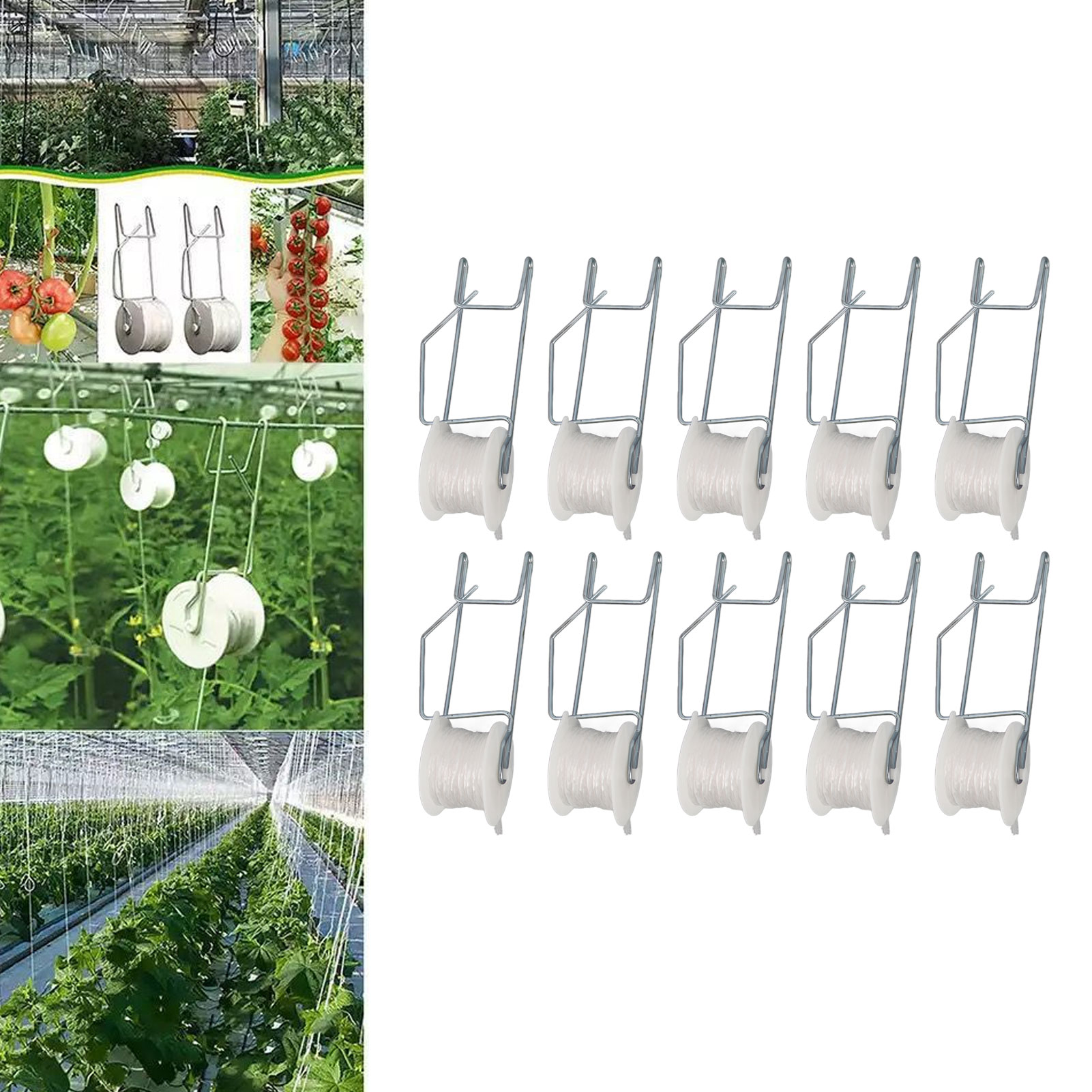 6-50 Pezzi Ganci di Supporto p - Gardening Tools Essential recensione e prezzo